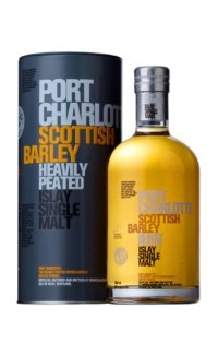 Виски Bruichladdich Port Charlotte Scottish Barley 0.7 л в тубе