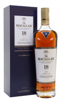 Виски Macallan Double Cask 18 Years Old 0.7 л в коробке