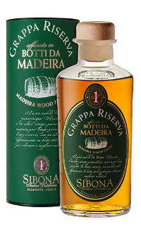 Граппа Sibona Riserva Madeira Wood Finish 0.5 л