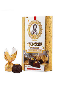 Шоколад Царские Золотые Сундучок 135 гр.