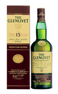 Виски Glenlivet 15 Y.O. French Oak Reserve 0.7 л