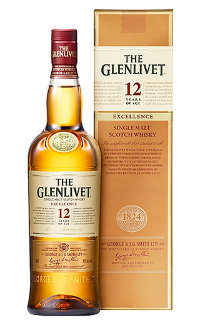 Виски Glenlivet 12 YO Excellence 0.7 л в коробке