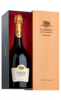 Шампанское Taittinger Comtes de Champagne Rose 2005 0.75 л в коробке
