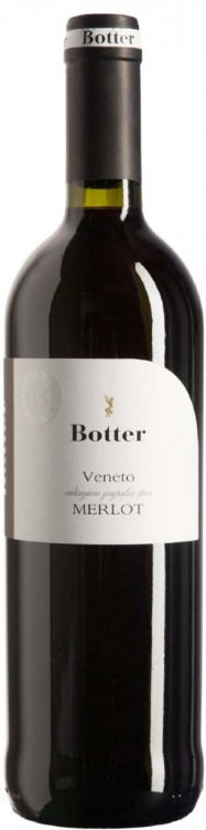 Мерло – Боттер Вино Красное Сухое 0,75 л