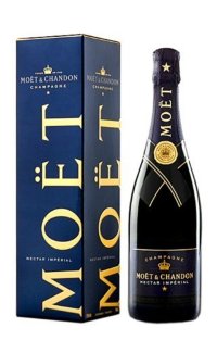 Шампанское Moet & Chandon Nectar Imperial 0.75 л в коробке