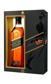 Виски Johnnie Walker Black Label Glass Pack 0.7 л