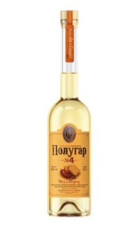 Водка Polugar №4 Honey & Allspice 0.5 л