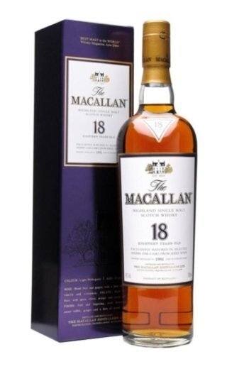Виски Macallan Sherry Oak 18 Years Old 0.7 л