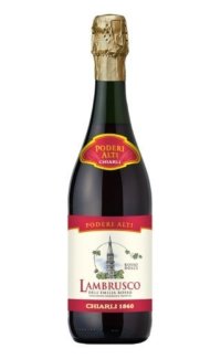 Ламбруско Chiarli-1860 Lambrusco dellEmilia Rosso Poderi Alti IGT 0.75 л