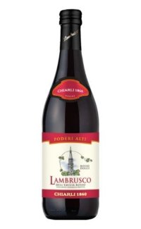 Ламбруско Chiarli-1860 Lambrusco dellEmilia Rosso Poderi Alti IGT 1.5 л