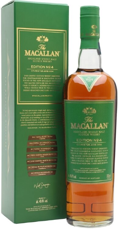 Виски The Macallan Edition №4 gift box 0,7 л