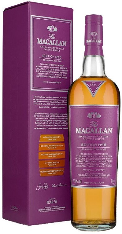 Виски The Macallan Edition №5 gift box 0,7 л