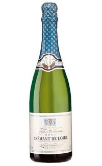 Игристое вино J. de Villaret Cremant de Loire Brut 0.75 л